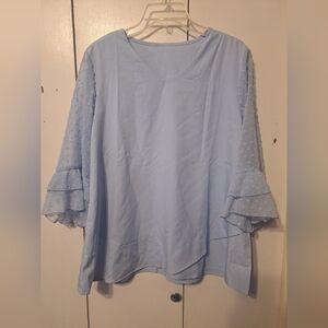 Baby Blue Blouse